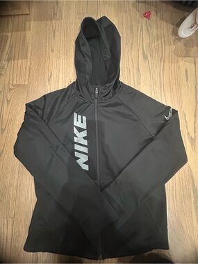 Nike Boys Zip-Up Hoodie Size L Casual Athletic Jacket